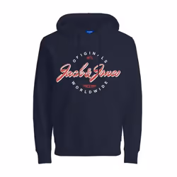 Sweat à capuche print logo Oscar - Jack & Jones - Homme