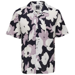 Chemise en lin AOP Only & Sons Trev Lin AOP