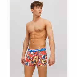 Jack & Jones 12228458_2161_1011106.65, Noir, Rouge, M, 3 pièce(s)