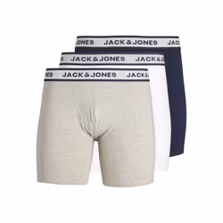 Jack&Jones Lot de 3 boxers 12229576 Multicolore