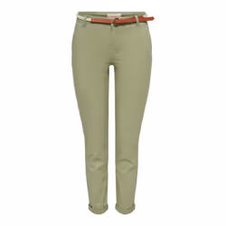 Pantalon chino avec ceinture coton femme Only Biana CC
