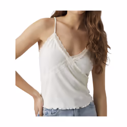 Débardeur crop à dentelle femme Vero Moda Ditte