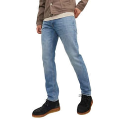 Pantalon Jeans - Jack & Jones - Mike - Coupe skinny - Denim clair - Effet usé