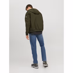 Manteau softshell homme vert foncé