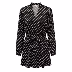 Robe manches longues col V femme Only Onlthalia Bf Ptm