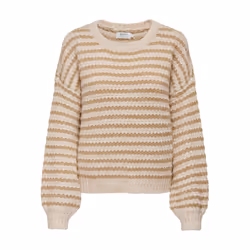 Pull manches longues femme Only Onlann Structure Tructure Knt