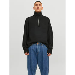 Jack&Jones Pull Ollie 12241817 Noir Relaxed Fit