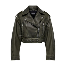 Veste en cuir femme Only Onlella Biker Otw