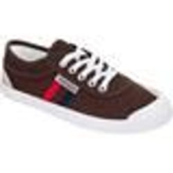 KAWASAKI Retro Canvas Shoe K192496-ES 5045 Chocolate Brown