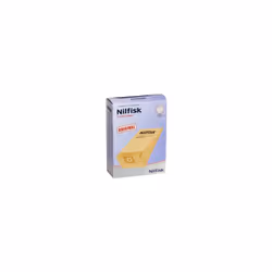 Lot de 5 Sacs pour Aspirateur NILFISK ADVANCE 82222900. Contenu: 5 sacs d'aspirateur en microfibre, 1 filtre.