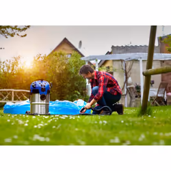 Nilfisk Multi II 30 T Noir, Bleu, Argent 30 L 1400 W