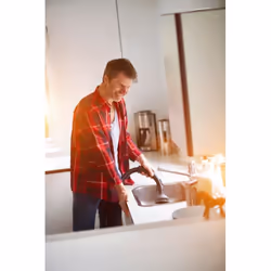 Nilfisk Multi II 30 T Noir, Bleu, Argent 30 L 1400 W - Vue supplémentaire 4