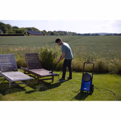 Nilfisk CORE 140 Nettoyeur haute pression Droit Electrique 474 l/h Noir, Bleu
