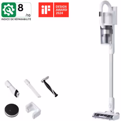 Comprend : chargeur, support mural, suceur, embout combiné, rouleau à tapis/moquette L'aspirateur S1 est conçu pour une adapt ...