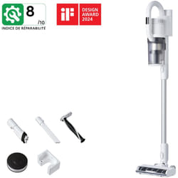 Nilfisk - 2 en 1 Aspirateur Balai Vertical et Aspirateur à Main, Sans Fil et Sans Sac, Avec 3 Accessoires S1 Home Plus