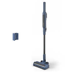 Nilfisk 128390179 aspirateur balai et balai électrique Aspirateur-balai 2 en 1 Batterie Sec EPA Sac à poussière 0,2 L 150 W Bleu foncé 2,2 Ah