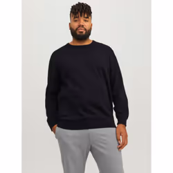 Jack & Jones 12250588_2161.3163, Noir, EU4XL, US2XL, Col rond, Manches longues, 1 pièce(s)