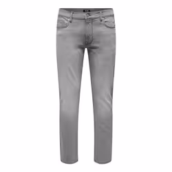 Jean slim gris ONLY AND SONS - modèle onsloom - coupe slim pour homme