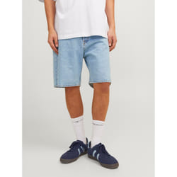 Jack&Jones Short en jean Tony 12249063 Bleu Loose Fit