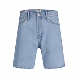 Jack&Jones Short en jean Tony 12249063 Bleu Loose Fit