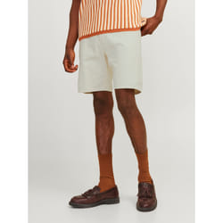 Jack&Jones Short en jean Tony 12249043 Ãcru Loose Fit