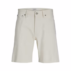 Jack&Jones Short en jean Tony 12249043 Ãcru Loose Fit