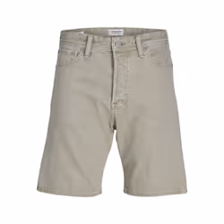 Jack&Jones Short en jean Tony 12249043 Beige Loose Fit
