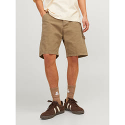 Jack&Jones Short en jean Jjitony 12252814 Marron Loose Fit