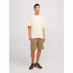 Jack&Jones Short en jean Jjitony 12252814 Marron Loose Fit - Vue supplémentaire 5