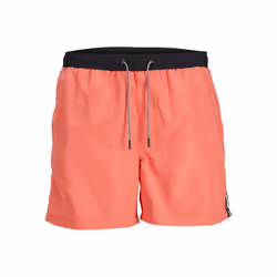Jack&Jones Short de bain Fiji 12253129 Rose Regular Fit