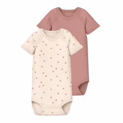 Name It 13227028, Body, Femelle, Motif, Beige, Rose, Bébé (hauteur), Longueur jusqu’aux cuisses