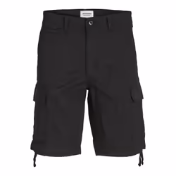 Jack&Jones Short en tissu Cole 12253122 Noir Loose Fit