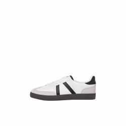 Baskets homme blanc lacets polyuréthane Toby