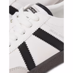 Baskets homme blanc lacets polyuréthane Toby - Vue supplémentaire 7