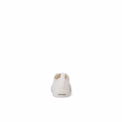 Baskets homme blanc lacets toile Yael