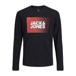 T-shirt col rond manches longues enfant Jack & Jones Corp Logo Play