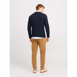 Jack&Jones Pull Craig 12258480 Bleu marine Regular Fit