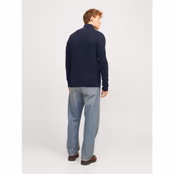 Jack&Jones Cardigan Pannel 12258474 Bleu marine Regular Fit