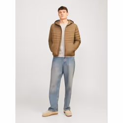 Jack&Jones Pull Cooper 12258407 Beige Regular Fit - Vue supplémentaire 4