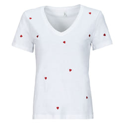 T-shirt col V femme Only Ketty Life