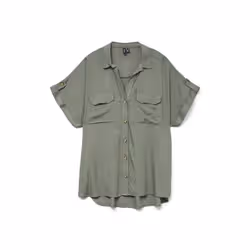Vero Moda VMBUMPY Shirt,10310139,XS Chemise Manche courte Viscose - Vue supplémentaire 3