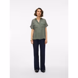 Vero Moda VMBUMPY Shirt,10310139,XS Chemise Manche courte Viscose - Vue supplémentaire 4