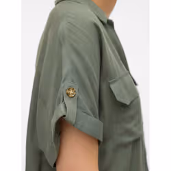 Vero Moda VMBUMPY Shirt,10310139,XS Chemise Manche courte Viscose - Vue supplémentaire 6
