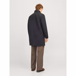 Jack&Jones Manteau en laine Wilson 12259449 Noir Regular Fit