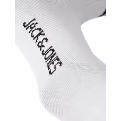 Jack & Jones 12260082 Chaussettes remontant jusqu'aux genoux Blanc 3 paire(s) - Vue supplémentaire 4