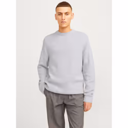 Jack & Jones 12259666_2381.62, L, Coupe comfortable, Encolure torsadée, Manches longues, 1 pièce(s)