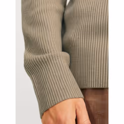 Jack&Jones Pull Perfect 12257771 Beige Regular Fit - Vue supplémentaire 5
