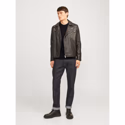 Jack&Jones Pull Perfect 12257771 Noir Regular Fit - Vue supplémentaire 4