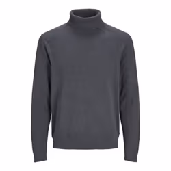 Jack&Jones Pull Ã  col roulÃ© Basic 12258051 Gris Regular Fit