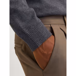 Jack&Jones Pull Ã  col roulÃ© Basic 12258051 Gris Regular Fit - Vue supplémentaire 5